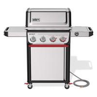 Weber Spirit SP-425 4 Burner Natural Gas Digital Thermometer Grill Stainless Steel
