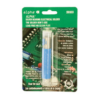 Alpha Fry Lead-Free Flux Core Solder Silver Bearing 1 pc