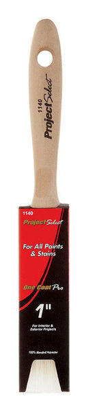 Pincel plano Linzer Project Select de 1 pulgada de ancho