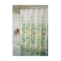 InterDesign 72 in. H x 72 in. W Multicolored Anzu Bamboo Leaves Shower Curtain Polyester (Pack of 2)