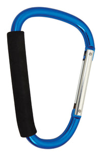 Home Plus Aluminum Blue Carabiner Key Chain (Pack of 12)