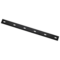 National Hardware 20 in. H X 1/4 in. W X 1.5 in. L Black Carbon Steel Mending Plate - Deal of The Week