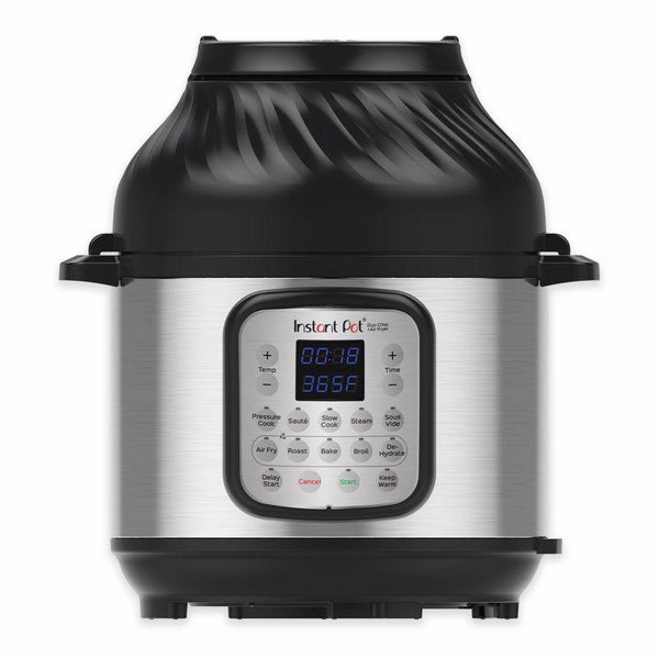 Instant Pot Duo Crisp Stainless Steel Pressure Cooker 8 qt Black/Silver - Deal of The Week