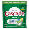 Cascade Complete Lemon Scent Pods Dishwasher Detergent 8.5 oz 1 pk (Pack of 5)
