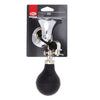 Bell Sports Honker 300 Silver/Black Steel Bugle Horn 3 L x 9-13/16 H x 4 W in.