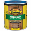 Cabot Semi-Solid Tintable Oil-Based Natural Oil/Waterborne Hybrid Deck & Siding Stain (Pack of 4)