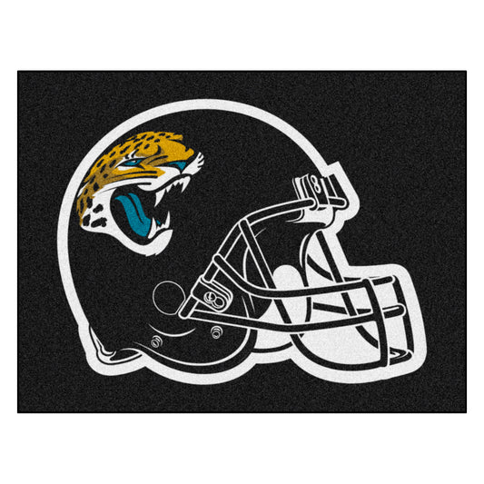 NFL - Jacksonville Jaguars Helmet Rug - 34 in. x 42.5 in.
