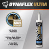DAP DynaFlex Ultra White Acrylic Urethane All Purpose Sealant 10.1 oz (Pack of 12) - Open Box