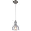 Westinghouse Fiona Brushed Nickel 1 lights Mini Pendant Light - Open Box
