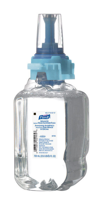 Purell Refreshing Scent Antibacterial Foam Hand Sanitizer Dispenser Refill 700 ml (Pack of 4)