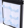 Avanti 3.1 cu ft Black/Silver Stainless Steel Compact Refrigerator 320 W