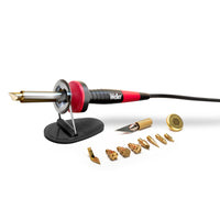 Weller Corded 25 W 120 V Black Wood Burning Iron Kit