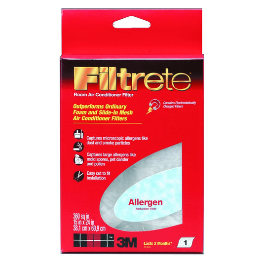 3M Filtrete 24 in. H x 15 in. W x 1 in. D Air Conditioner Filter