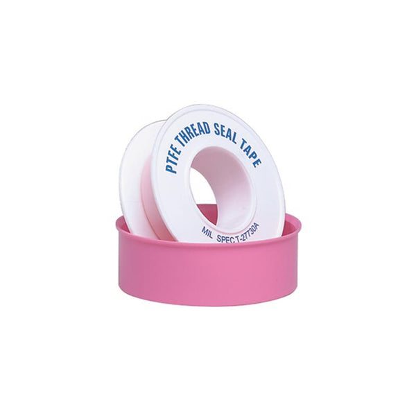 Sellador de roscas para tuberías Harvey rosa de 1/2 in. W x 260 in. L (paquete de 12)