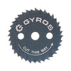 Gyros Tools 7/8 in. D X 1/8 in. Ripsaw Steel Circular Saw Blade 36 teeth 1 pc
