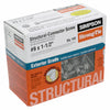 Simpson Strong-Tie Strong-Drive No. 9 Sizes X 1-1/2 in. L Star Hex Head Coarse Structural Screws - Deal of The Week