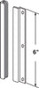 Prime-Line 6 in. H X 6 in. L Brass-Plated Steel Latch Guard - Open Box