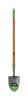 Ames 53 in. Steel Round Garden Shovel Wood Handle