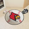 University of Louisville Baseball Rug - 27in. Diameter