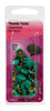 Hillman Green Push Pins 40 pk (Pack of 6)