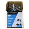 Crawford 7.66 in. L Vinyl Coated Gray Steel Storage Hook 20 lb. capacity 1 pk (Pack of 25)