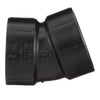 Charlotte Pipe 3 in. Hub X 3 in. D Hub ABS 22-1/2 Degree Elbow