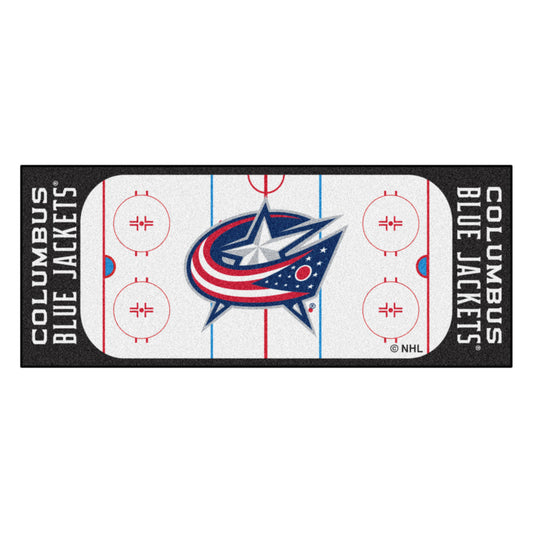 NHL - Columbus Blue Jackets Rink Runner - 30in. x 72in.