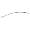Moen Adjustable Curved Shower Rod 72 in. L Brushed Nickel