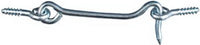 National Hardware Zinc-Plated Silver Steel 4 in. L Hook and Eye 1 pk