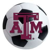 Texas A&M University Soccer Ball Rug - 27in. Diameter