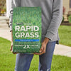 Scotts Turf Builder Rapid Grass Mixed Sun or Shade Grass Seed and Fertilizer 5.6 lb (Pack of 4)
