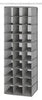 Whitmor 48 in. H X 16.5 in. W X 11.5 in. L Fabric Hanging Shoe Shelves