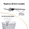 Korky Toilet Handle White For Universal
