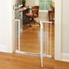 North States  White  29 in. H x 28-38.5 in. W Metal  Child Safety Gate