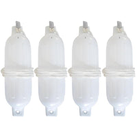Seachoice White Vinyl Fender Kit