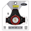 Police Security Lookout 1000 lm Black LED Head Lamp AA Battery