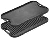 Lodge Logic Pro Cast Iron Griddle Black
