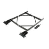 National Hardware 3.74 in. L Black Steel Anti-Sag Gate Kit 1 pk