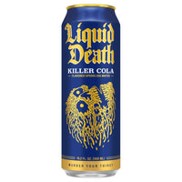 Liquid Death Killer Cola Cola Sparkling Natural Mineral Water 19.2 fl. oz. 1 pk (Pack of 24)
