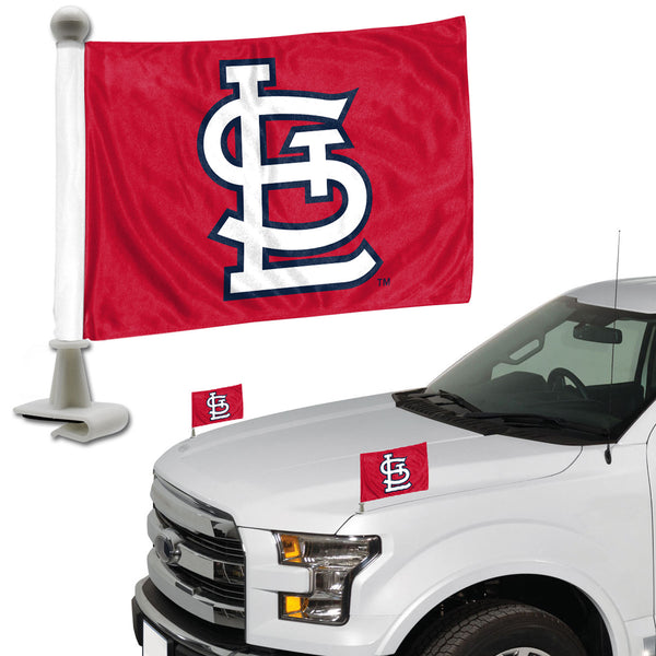 MLB - St. Louis Cardinals Ambassador Car Flags - 2 Pack