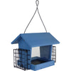 Ecocycle Hopper Hangout Bird Feeder W/ Suet