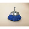 Dico Nyalox 2.5 in. D X 1/4 in. X 1/4 in. D Crimped Nylon Mandrel Mounted Cup Brush 4500 rpm 1 pc