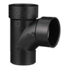 Charlotte Pipe 3 in. Hub X 3 in. D Hub ABS Sanitary Street Tee