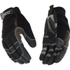 Kinco General Men's Indoor/Outdoor Padded Work Gloves Black M 1 pair