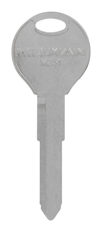 Hillman Automotive Key Blank Double sided For Mazda (Pack of 10)