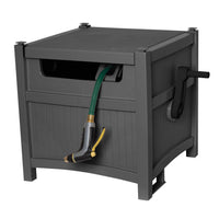Suncast Smart Trak 225 ft. Gray Retractable Free Standing Hideaway Hose Reel - Open Box