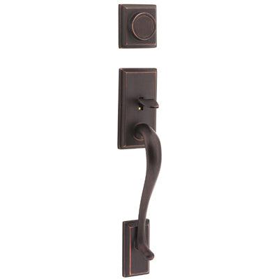 Juego de manijas para maniquí Hawthorne 802HE LIP 514 - Negro mate