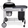 Weber Performer Premium Charcoal Grill 22 Inch Black with Char Baskets and Storage Bin