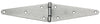 National Hardware 8 in. L Galvanized Heavy Strap Hinge (Pack of 5)