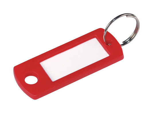 Hillman Metal/Plastic Assorted Labeling/ID Key ID Tag with Chain